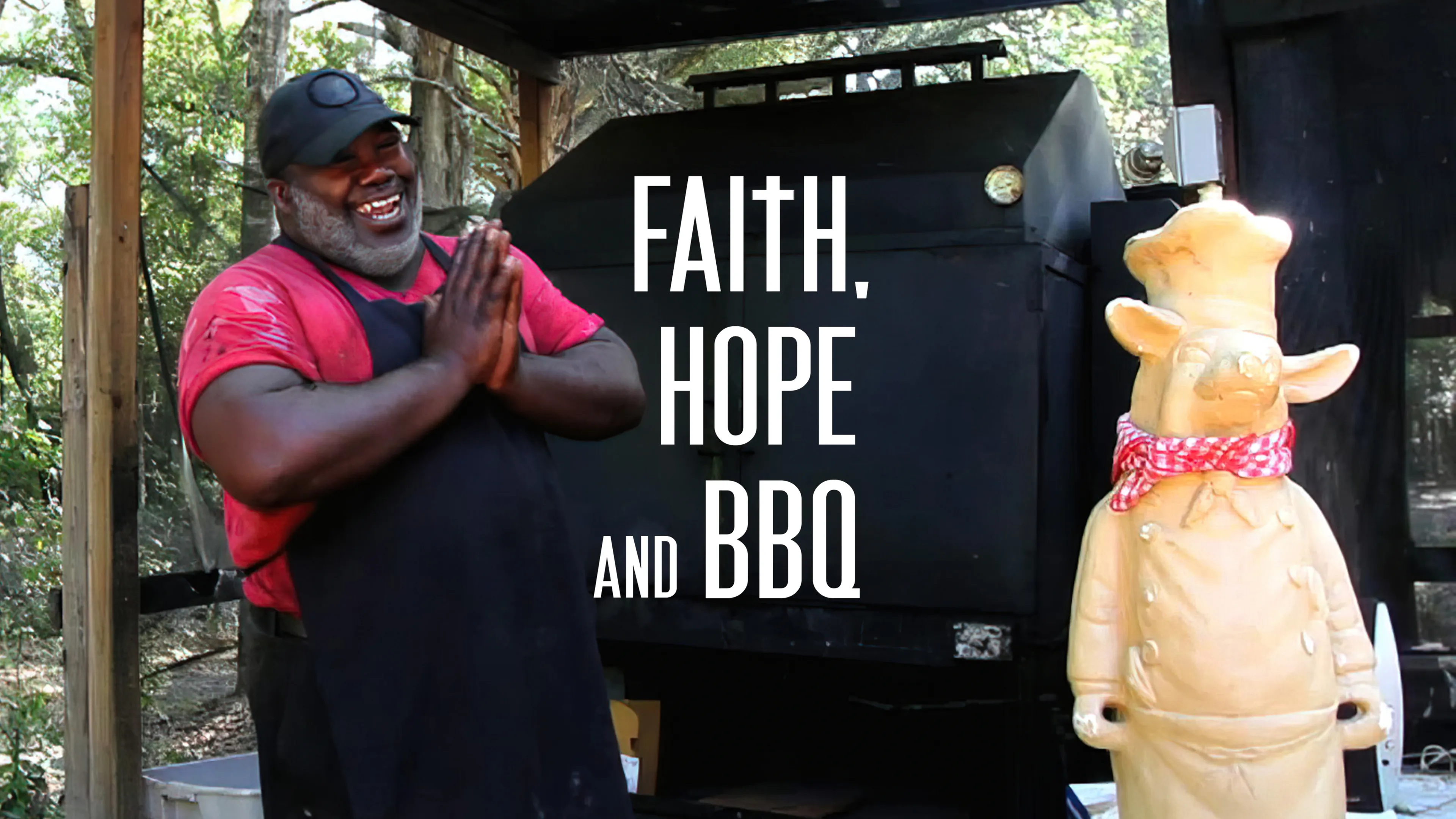 Faith Hope and BBQ poster